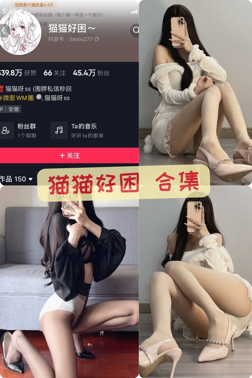 抖音美女 猫猫好困 微密圈丝袜美腿写真合集