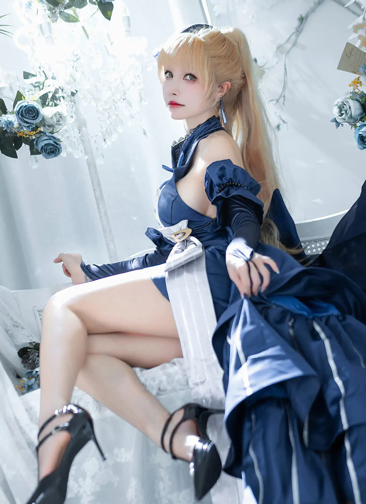 一千只猫薄禾cosplay白丝萝莉写真图片合集 一千只猫薄禾cosplay白丝萝莉写真图片合集